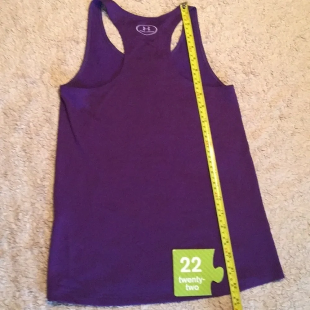 UNDER ARMOUR Youth Tank - sz Med - girls 10/12 - Picture 5 of 6